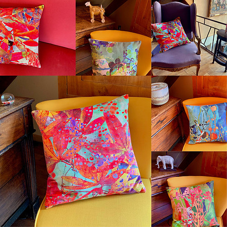 Coussins "Arty" - Design Dominique De Raedt pour Imag(in)e