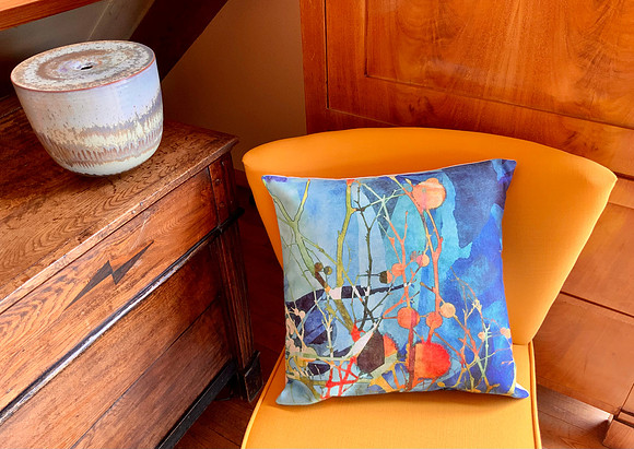 Coussin "On the Nature of Daylight"